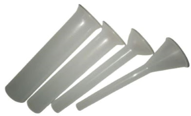 GATTO Spare Plastic Funnel Set (13mm, 20mm, 30mm, 40mm)